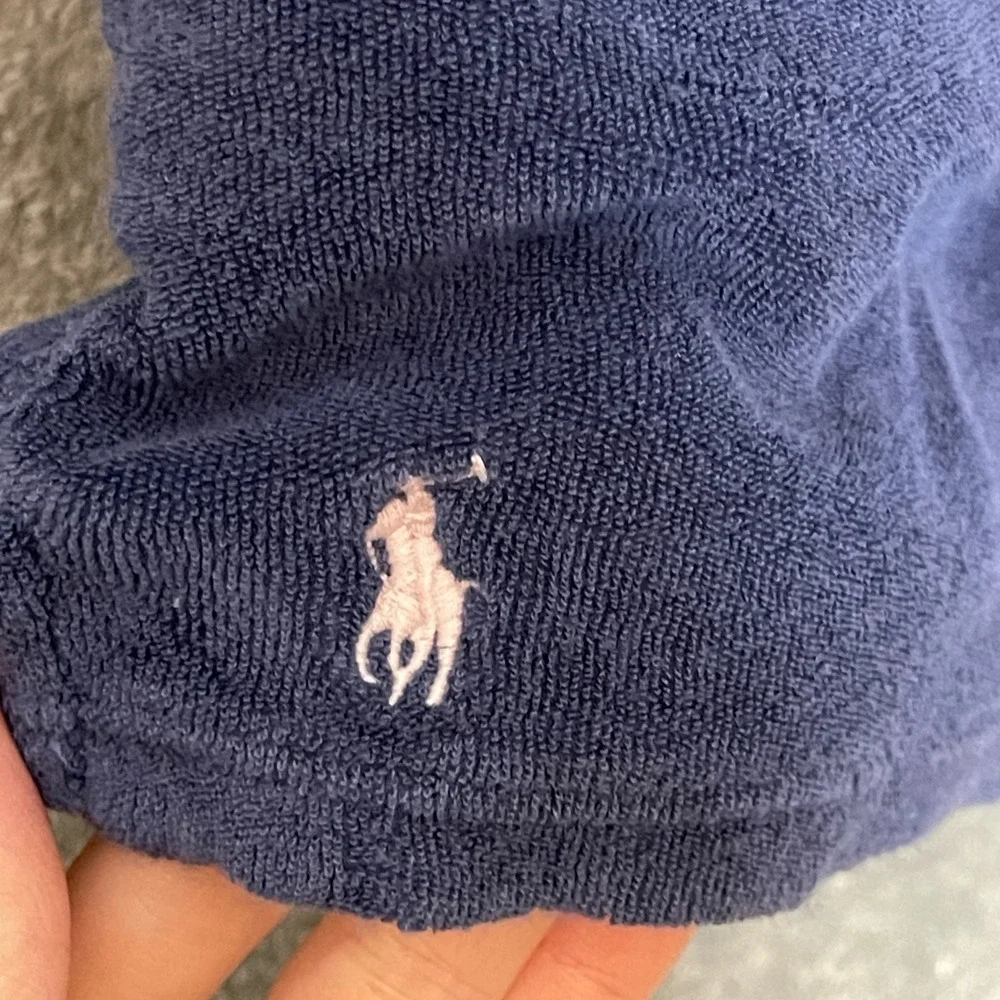 Ralph Lauren Baby Girls Terry Cloth Cover Up 18/24 Months Ruffled Elastic Waist